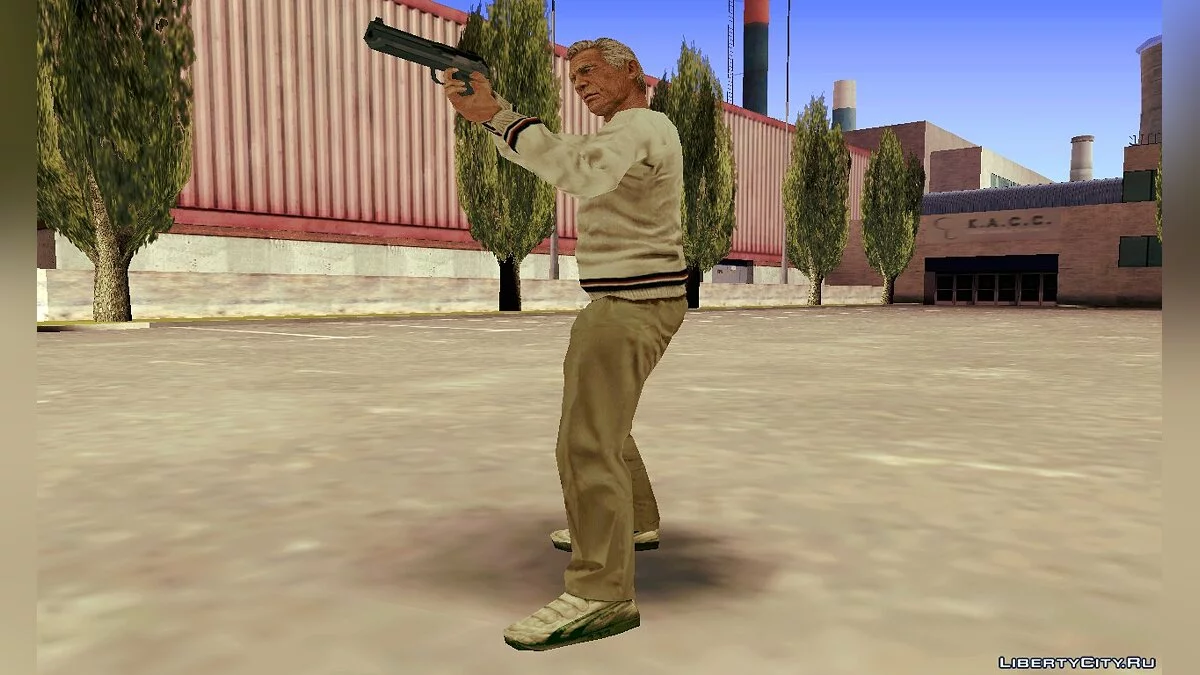 Frank Sunderland From Silent Hill: The Room / GTA San Andreas