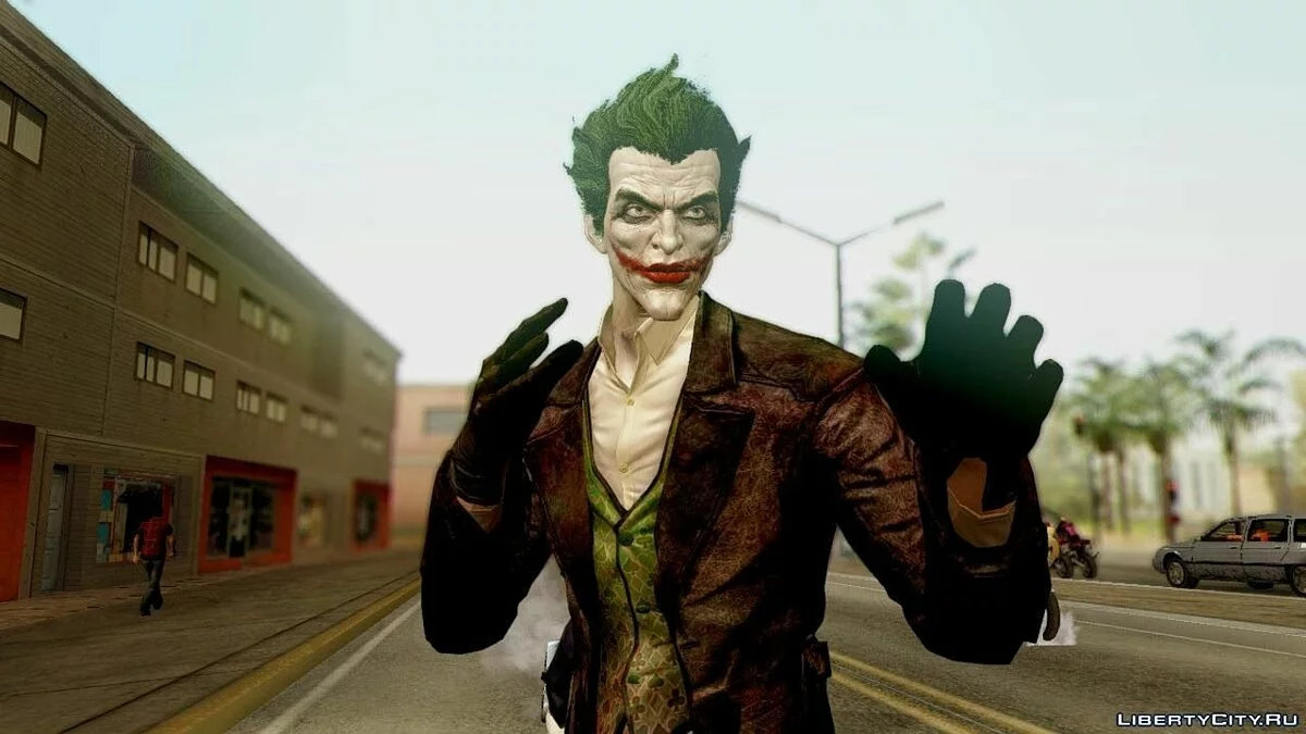 Joker From Batman: Arkham Origins / GTA San Andreas
