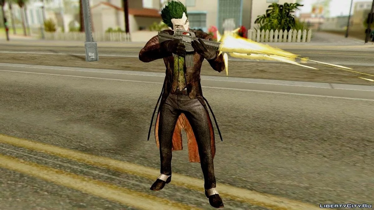 Joker From Batman: Arkham Origins / GTA San Andreas