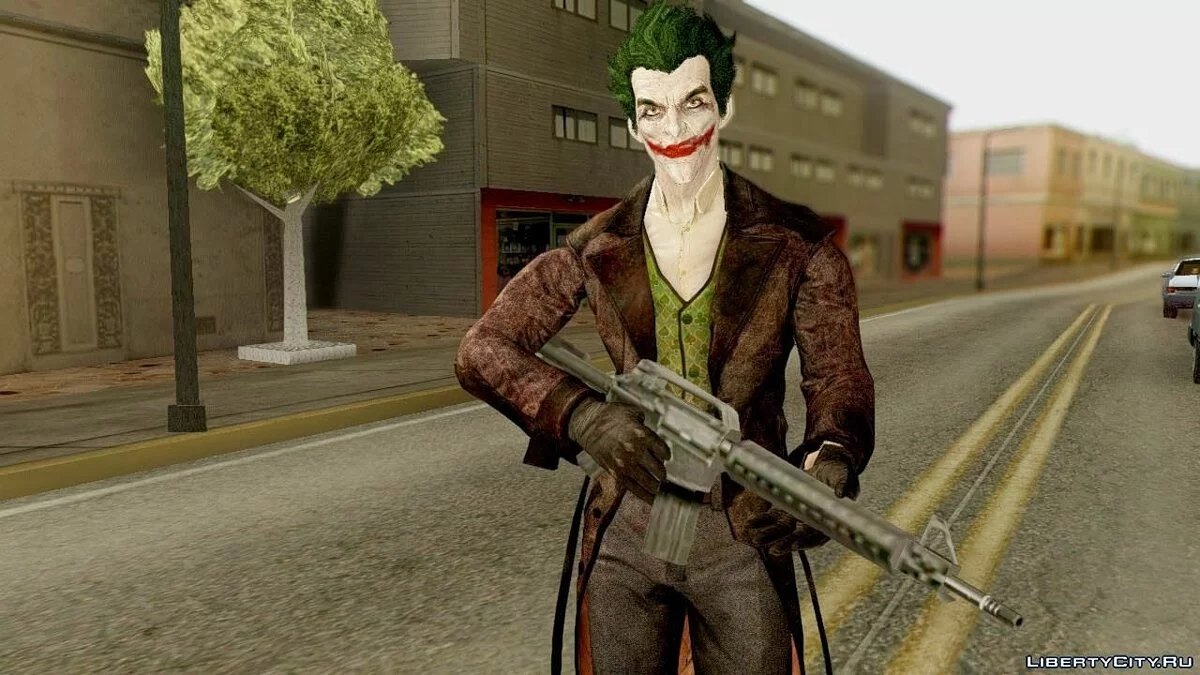 Joker From Batman: Arkham Origins / GTA San Andreas