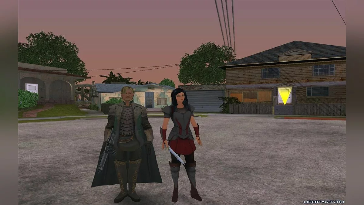 Lady Sif / GTA San Andreas