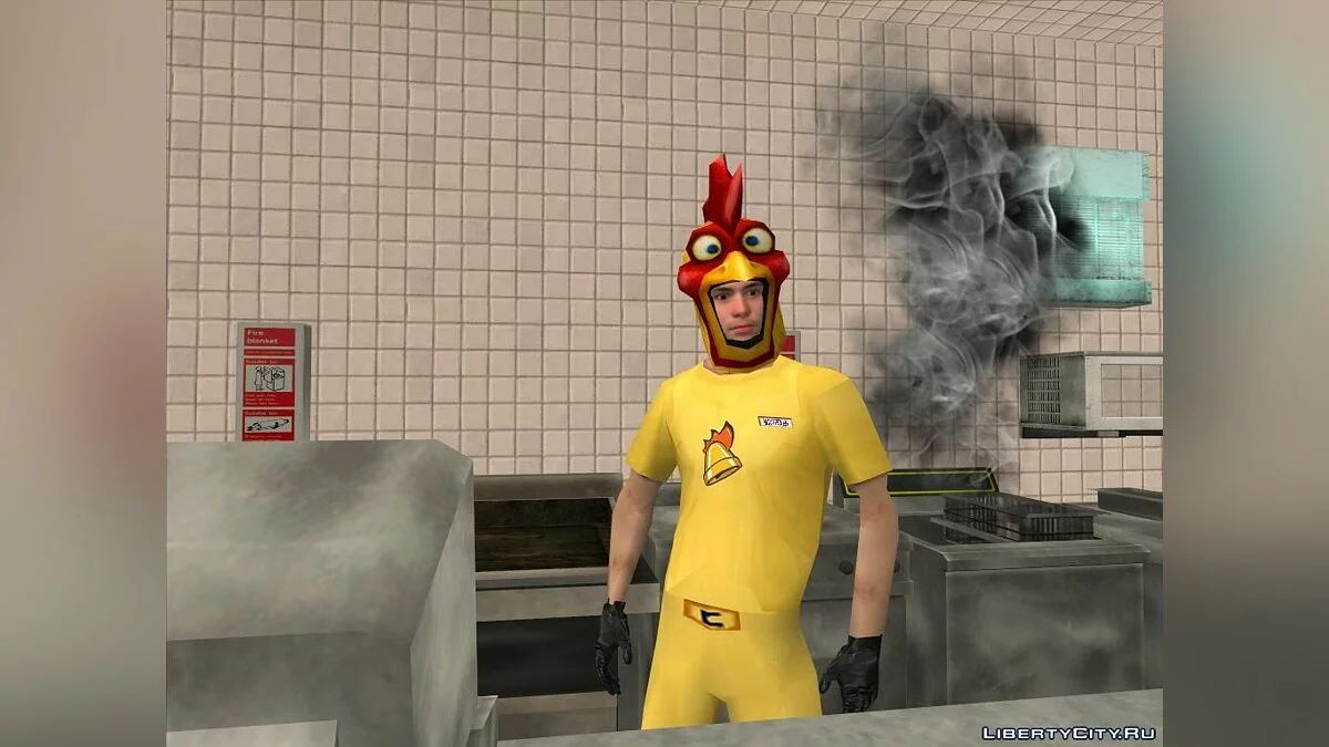 New Vendor at "Cluckin Bell" / GTA San Andreas