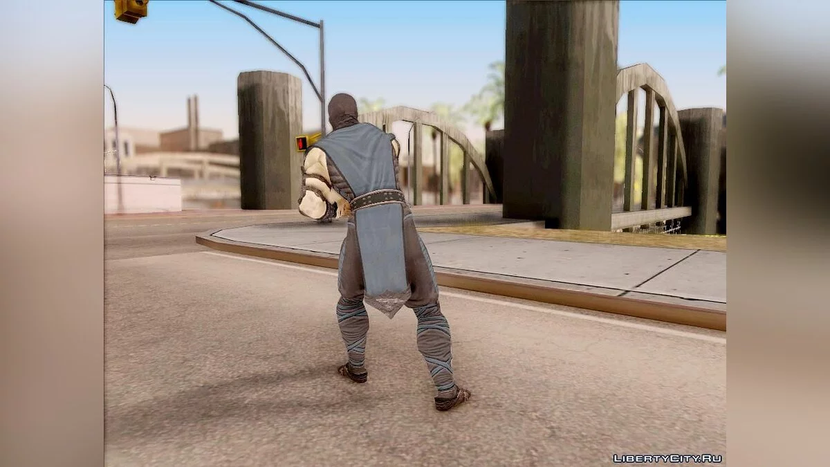 Sub-Zero from MK9 / GTA San Andreas