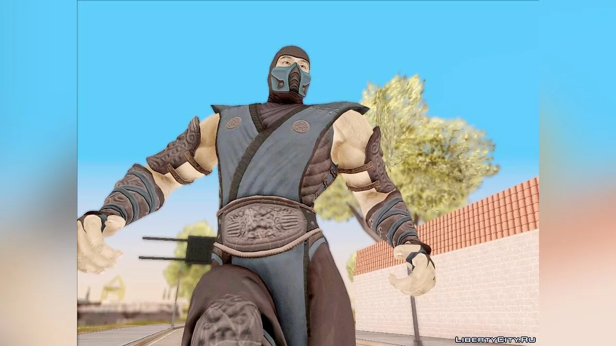 Sub-Zero from MK9 / GTA San Andreas