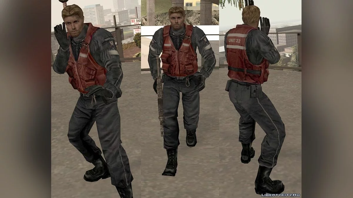 Береговая охрана (конверт из Cold Fear) / GTA San Andreas