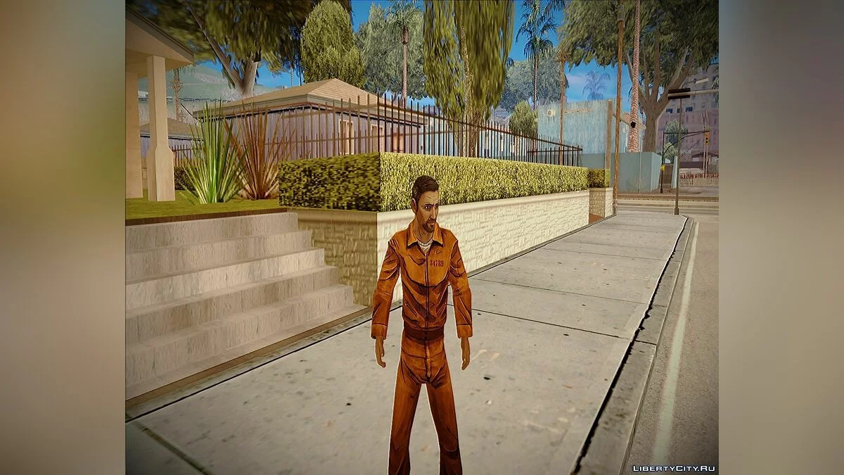 Danny de The Walking Dead 400 días / GTA San Andreas