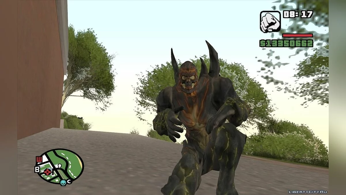 Темний Кахн з MK vs DC / GTA San Andreas
