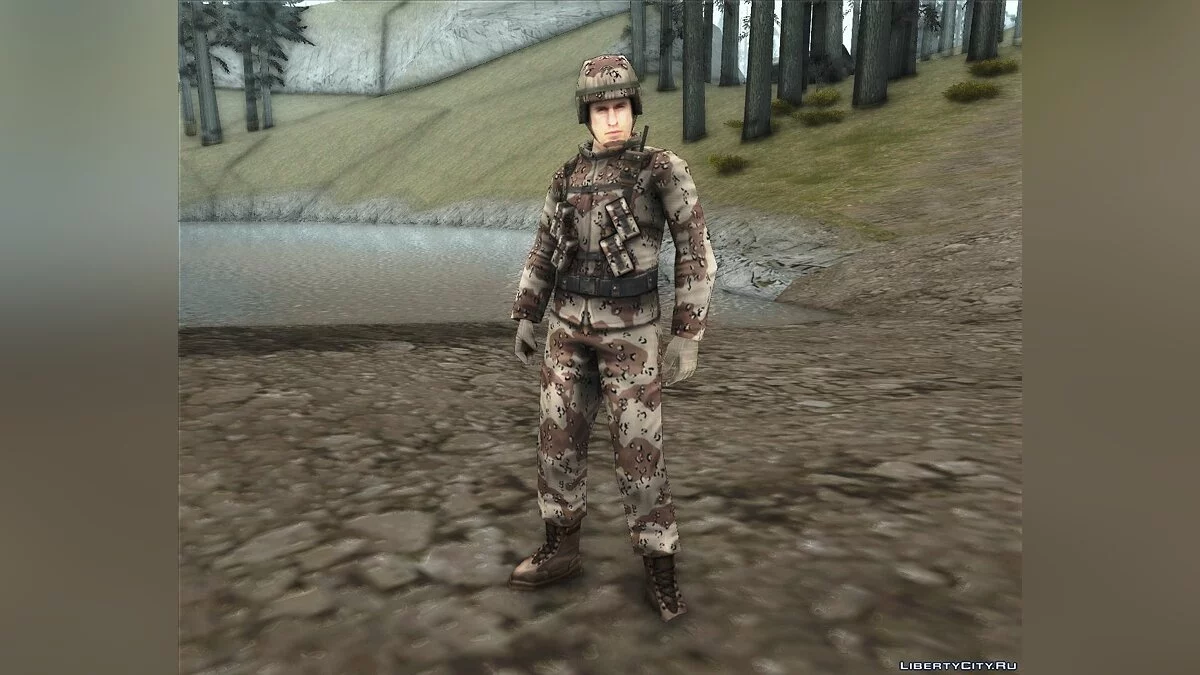 Солдат морських котиків / GTA San Andreas