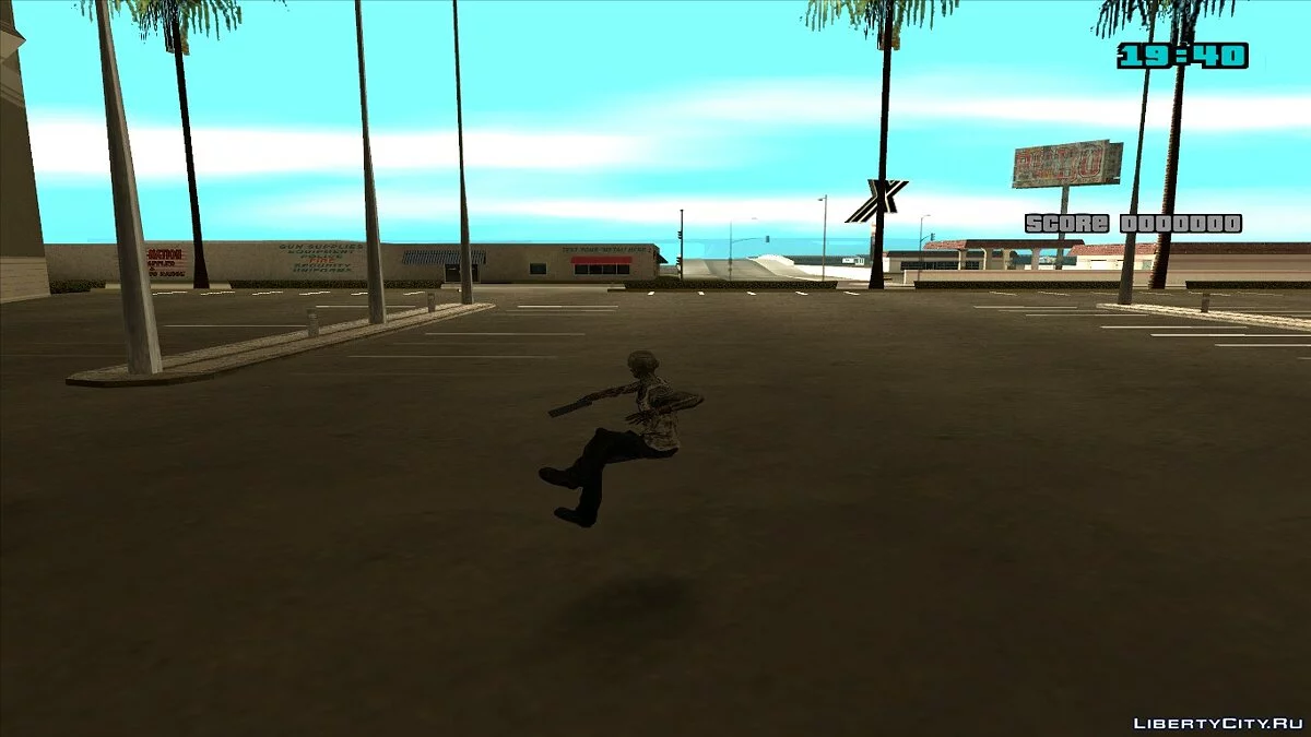 Campsite Walker (Зомби) / GTA San Andreas