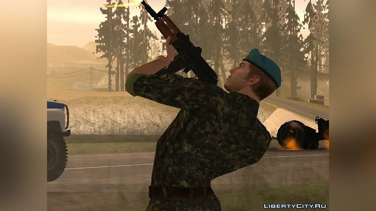 Капитан спецназа ГУР ВСУ / GTA San Andreas