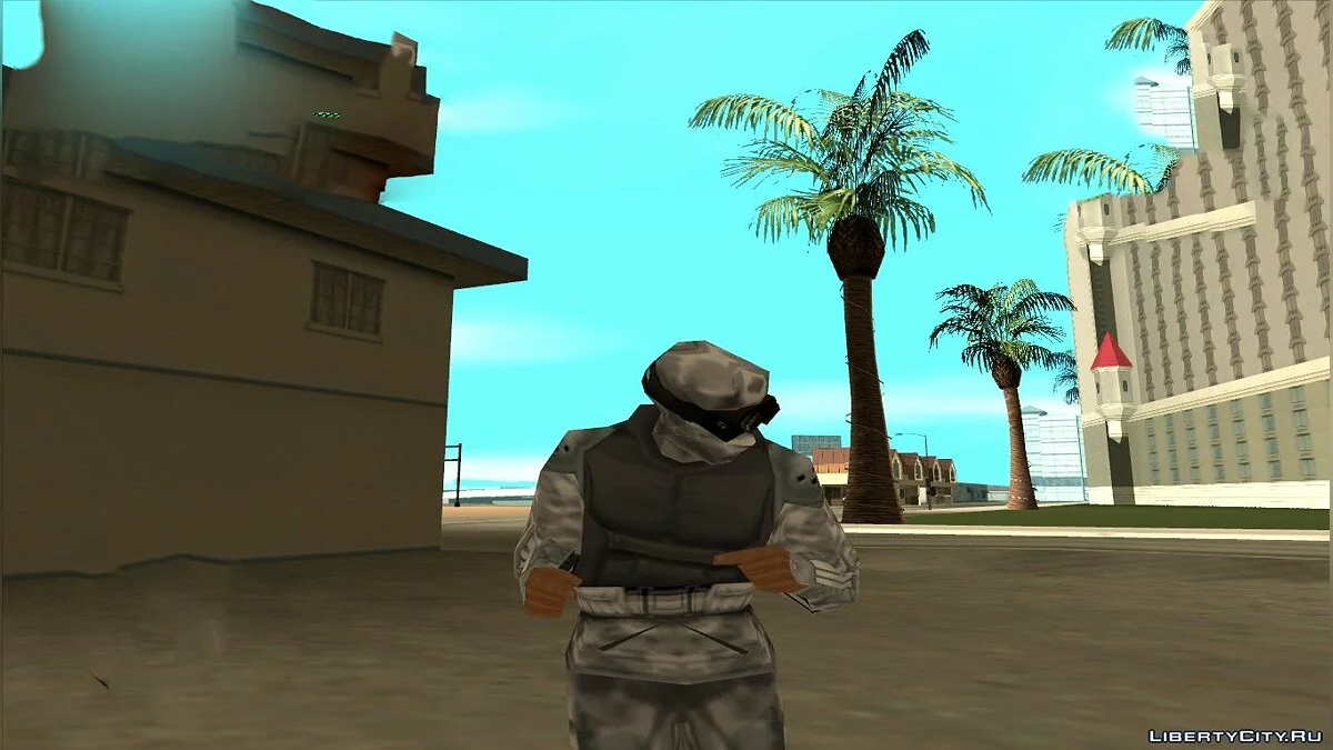 Ninja from Hitman 2: Silent Assassin / GTA San Andreas