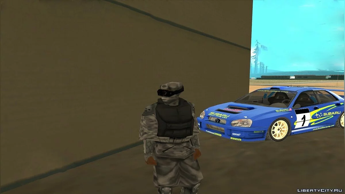 Ninja from Hitman 2: Silent Assassin / GTA San Andreas