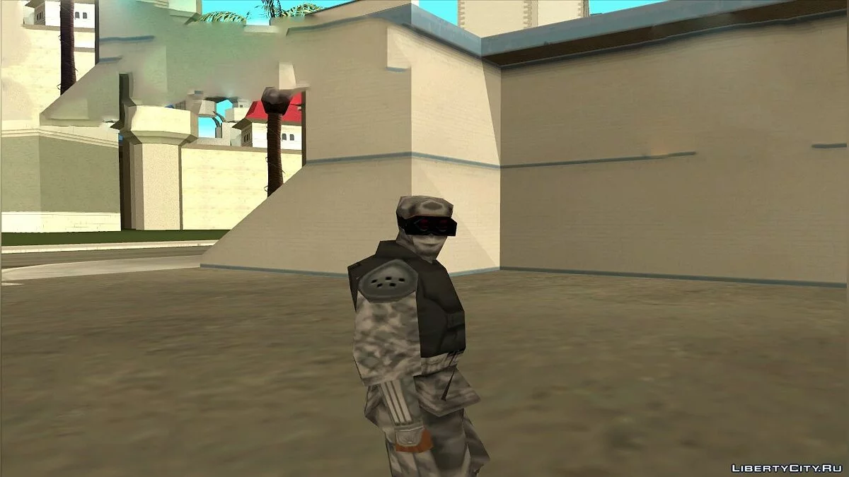 Ninja from Hitman 2: Silent Assassin / GTA San Andreas
