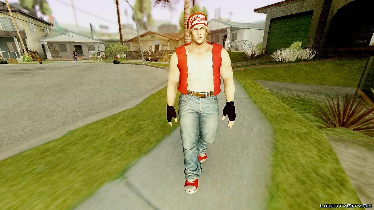 Download Fatal Fury Terry Bogard for GTA San Andreas