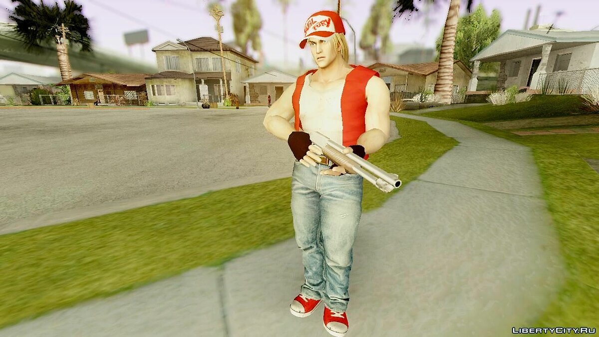 Download Fatal Fury Terry Bogard for GTA San Andreas