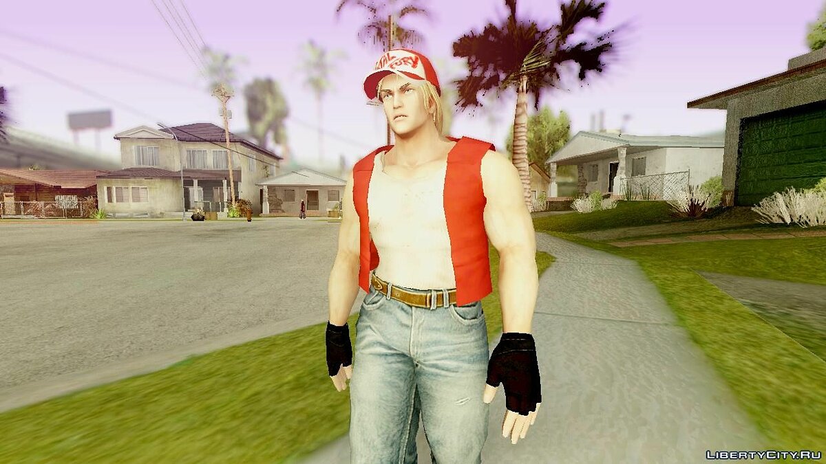 Download Fatal Fury Terry Bogard for GTA San Andreas