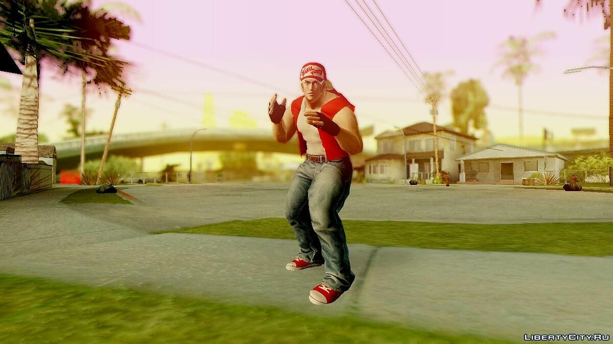 Download Fatal Fury Terry Bogard for GTA San Andreas