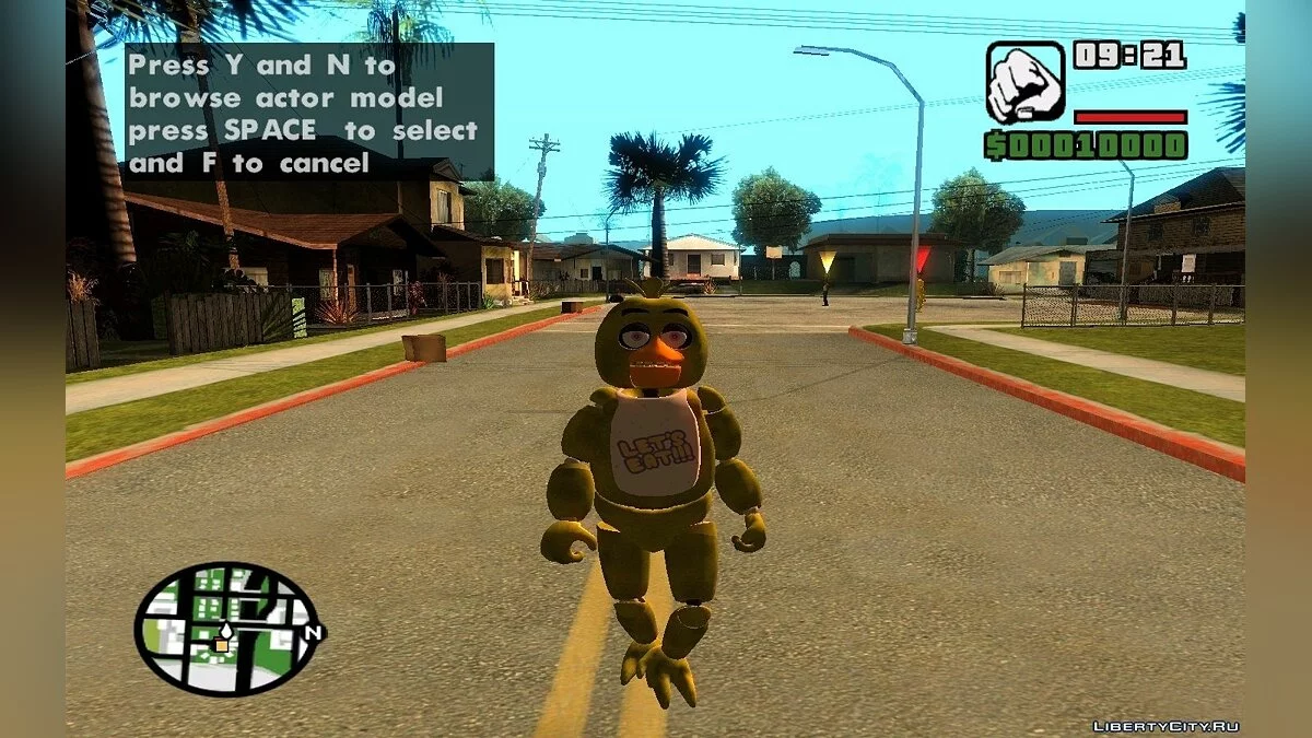 Five Nights at Freddy's PACK / GTA San Andreas