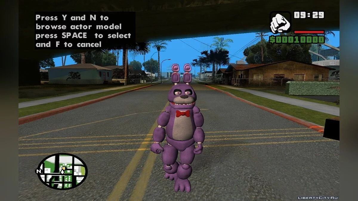 Five Nights at Freddy's PACK / GTA San Andreas