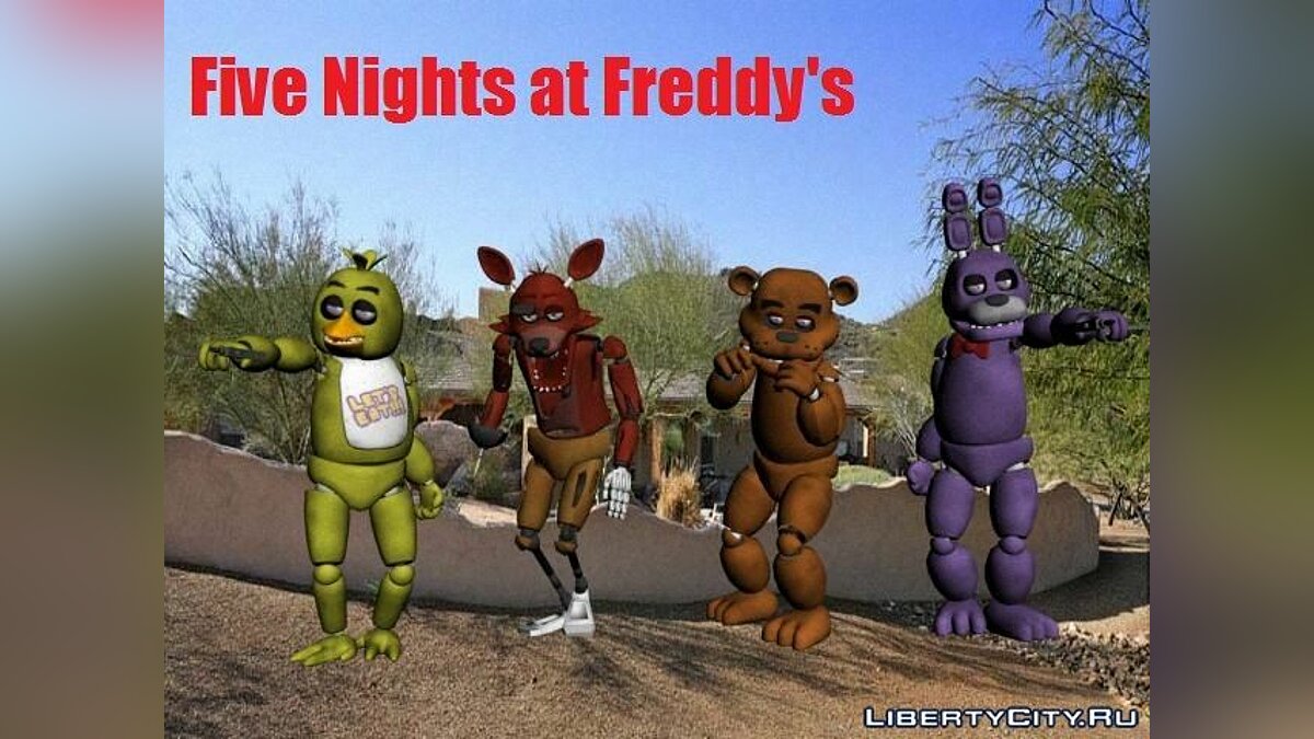 Five Nights At Freddys for GTA San Andreas