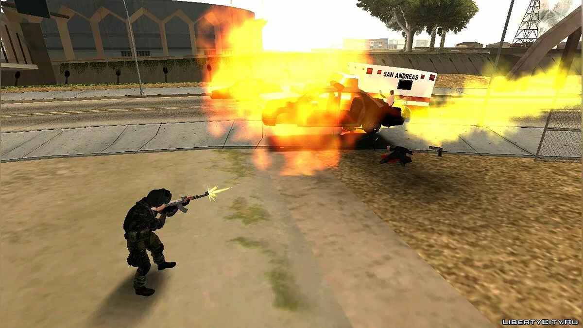 Russian Support from Battlefield 4 / GTA San Andreas