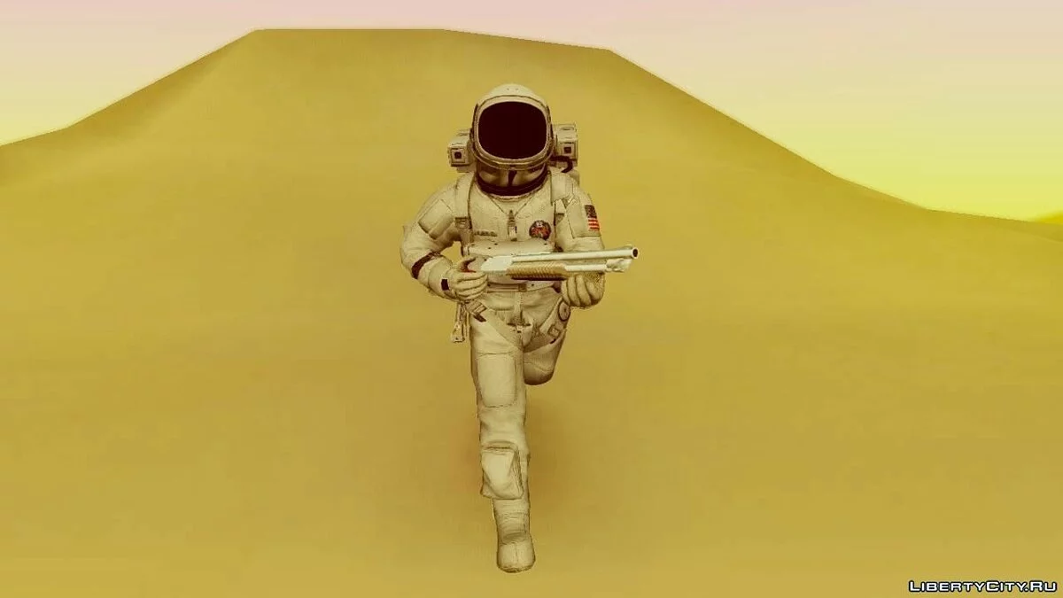 USA Spacesuit From COD: Ghosts / GTA San Andreas