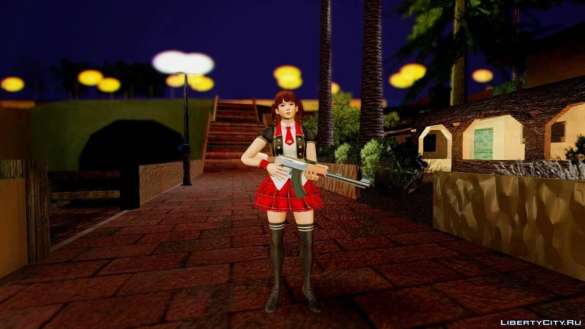 Dead Or Alive 5 Lei Fang Pop Idol / GTA San Andreas