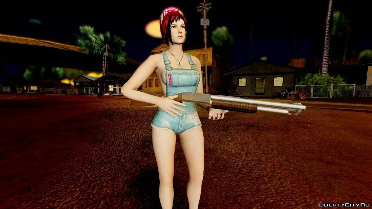 Dead Or Alive 5 Mila Overalls / GTA San Andreas