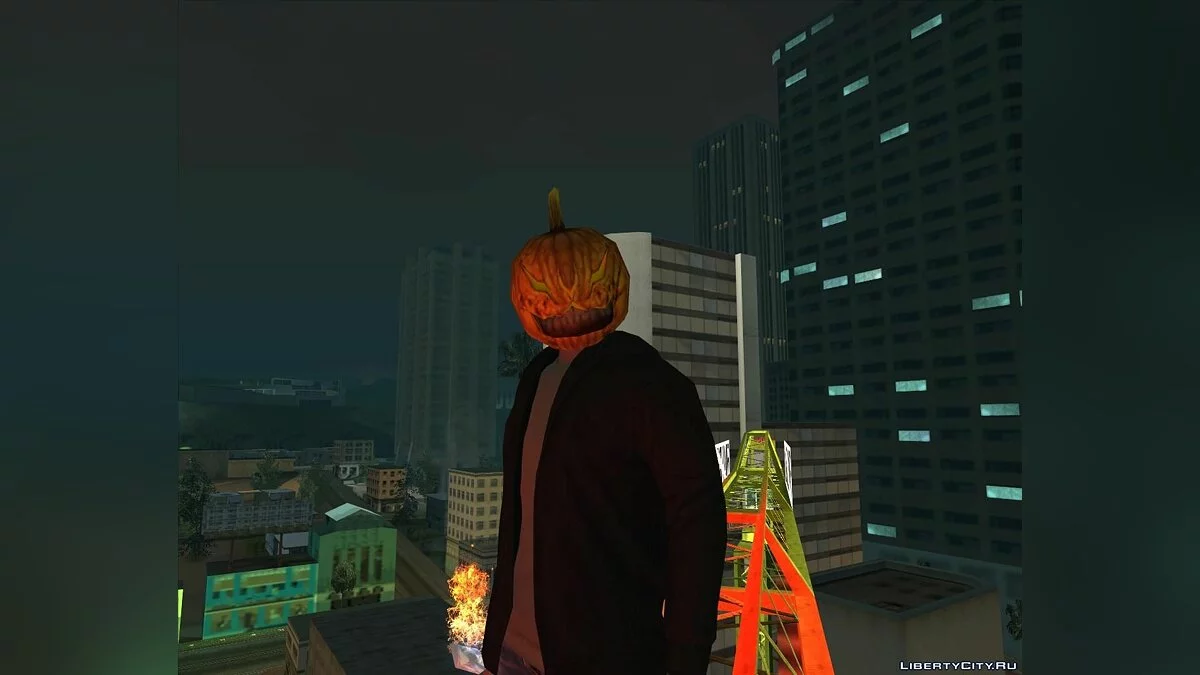 Estilo de Halloween para peaton / GTA San Andreas