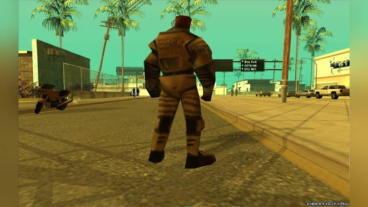 Ivan the Space Biker From Half-Life Alpha / GTA San Andreas