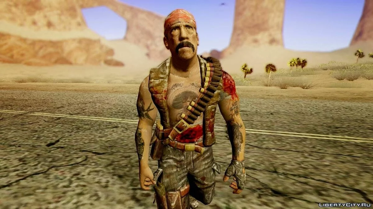 إضافة CoD بلاك أوبس داني تريجو / جي تي إيه سان أندرياس