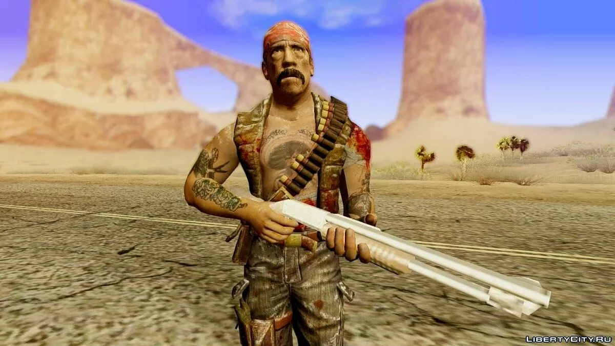إضافة CoD بلاك أوبس داني تريجو / جي تي إيه سان أندرياس