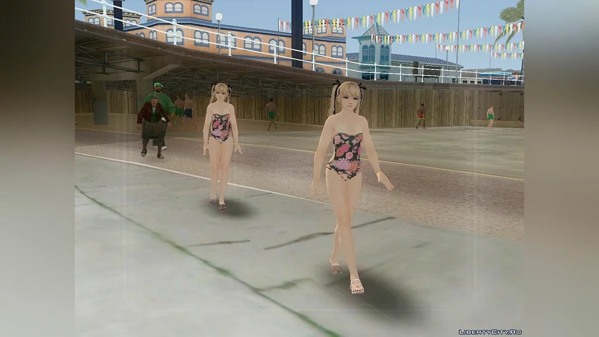 Dead Or Alive 5U - Marie Rose Bikini / GTA San Andreas