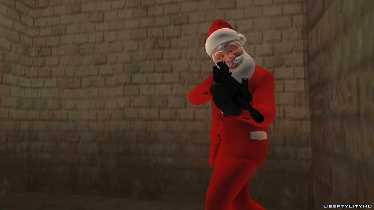 Père Noël ped || Par : StogZ / GTA San Andreas