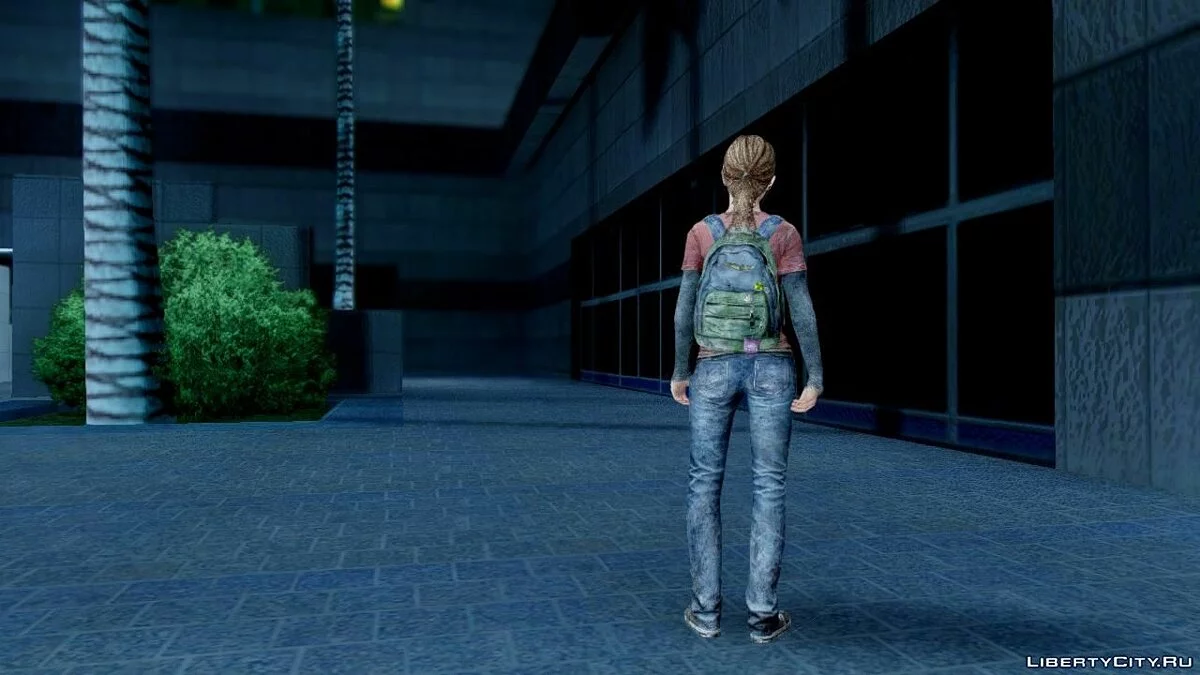 Еллі з The Last Of Us / GTA San Andreas