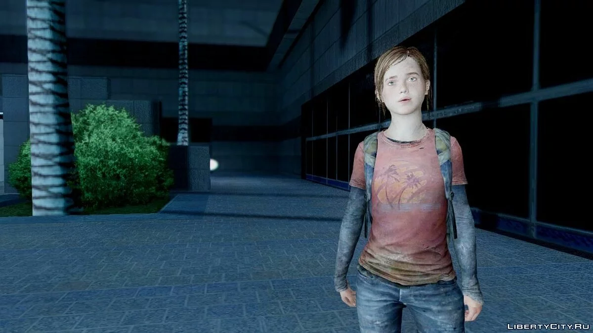 Еллі з The Last Of Us / GTA San Andreas