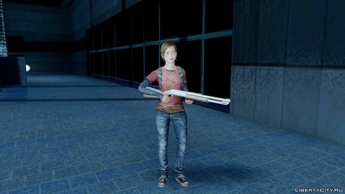 Еллі з The Last Of Us / GTA San Andreas