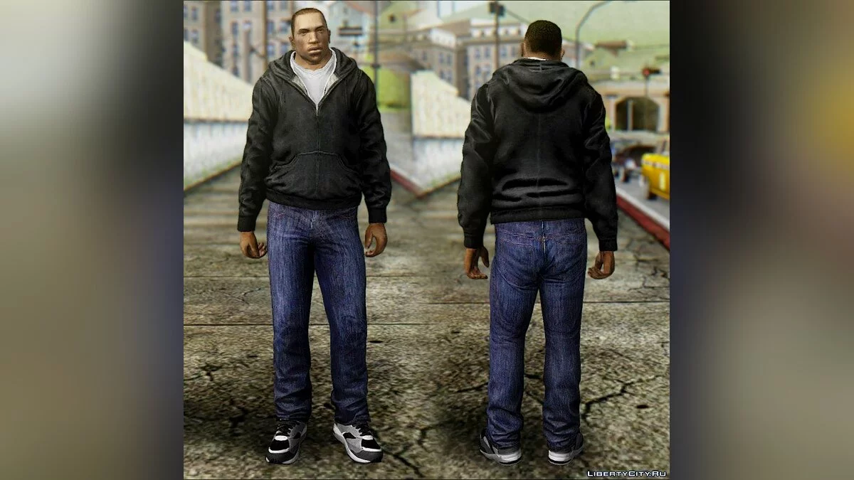 CJ2015 скин: Початок гри / GTA San Andreas