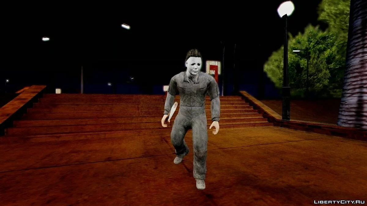 Cod Ghosts DLC Майкл Майерс з Хелловіну / GTA San Andreas