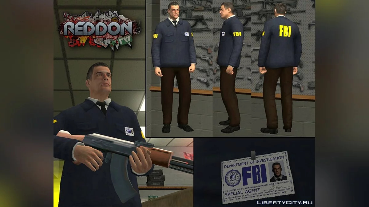 FBI від Reddon / GTA San Andreas