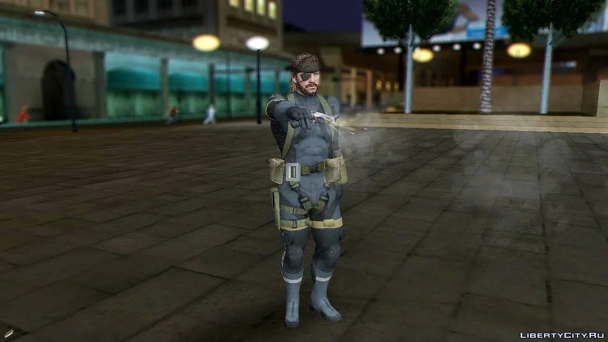 Metal Gear 5 Великий Бос / GTA San Andreas
