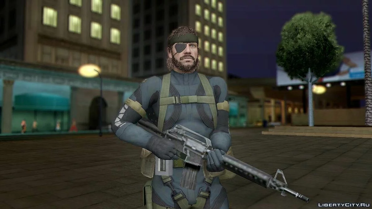 Metal Gear 5 Великий Бос / GTA San Andreas