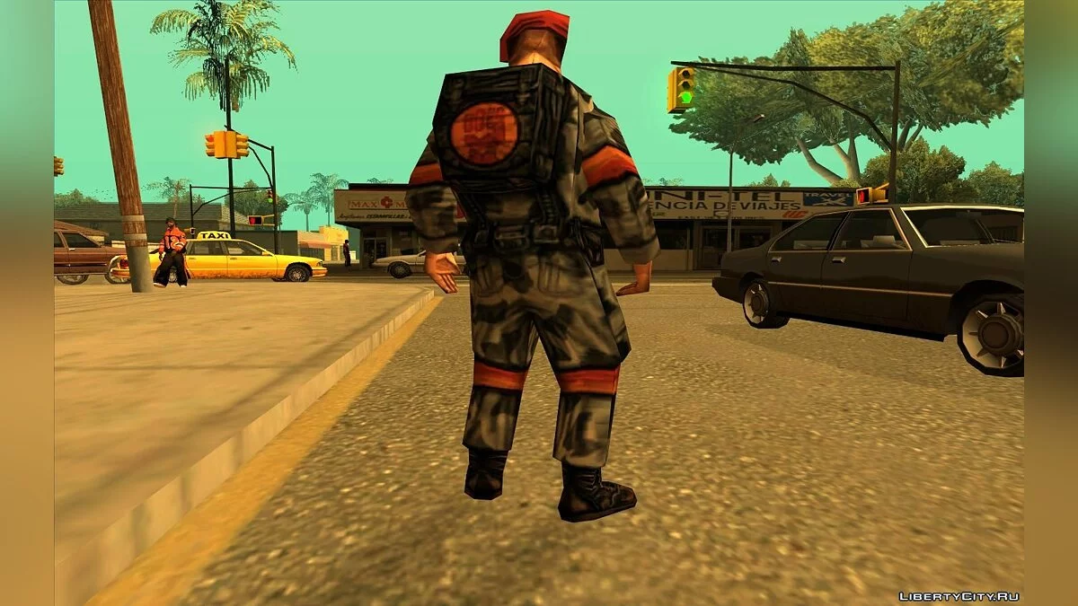Soldado del equipo rojo de Team Fortress Classic / GTA San Andreas