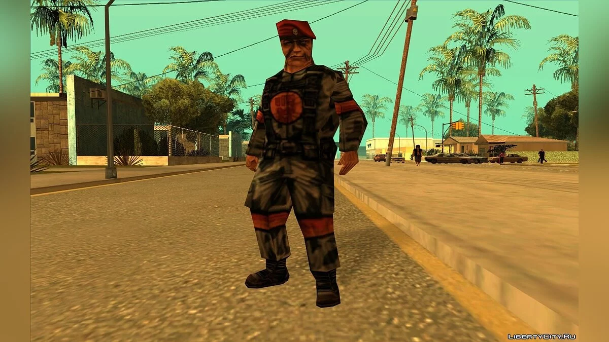 Soldado del equipo rojo de Team Fortress Classic / GTA San Andreas