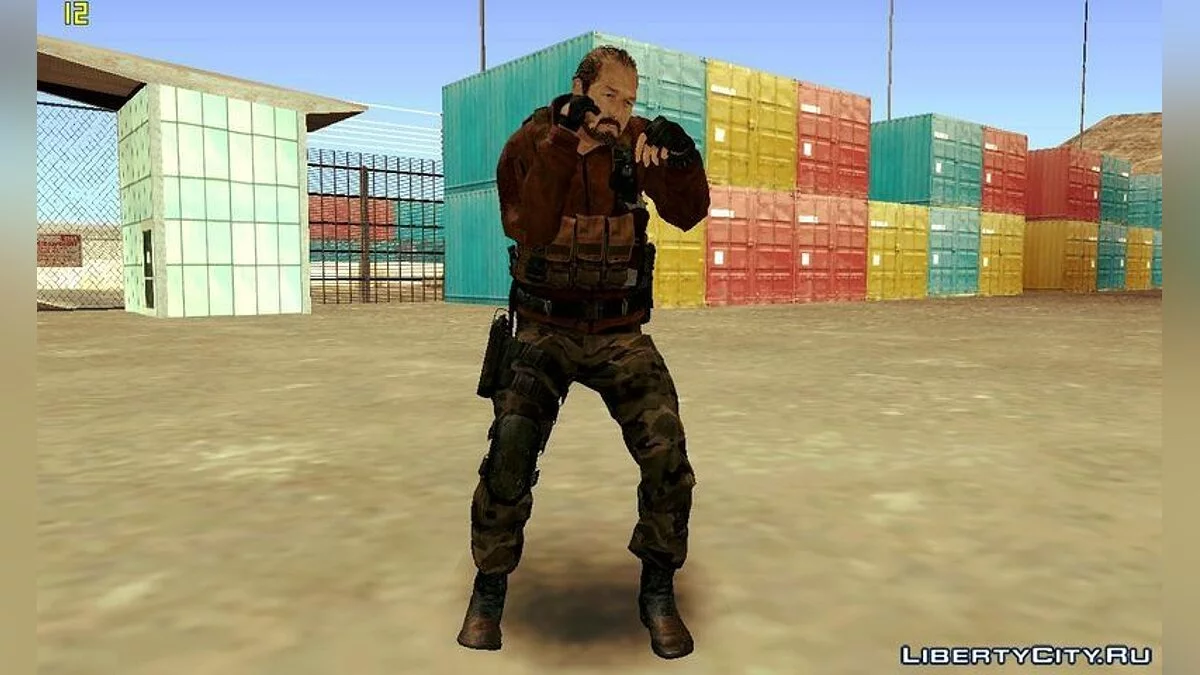 Barry Burton - Resident Evil Revelations 2 / GTA San Andreas
