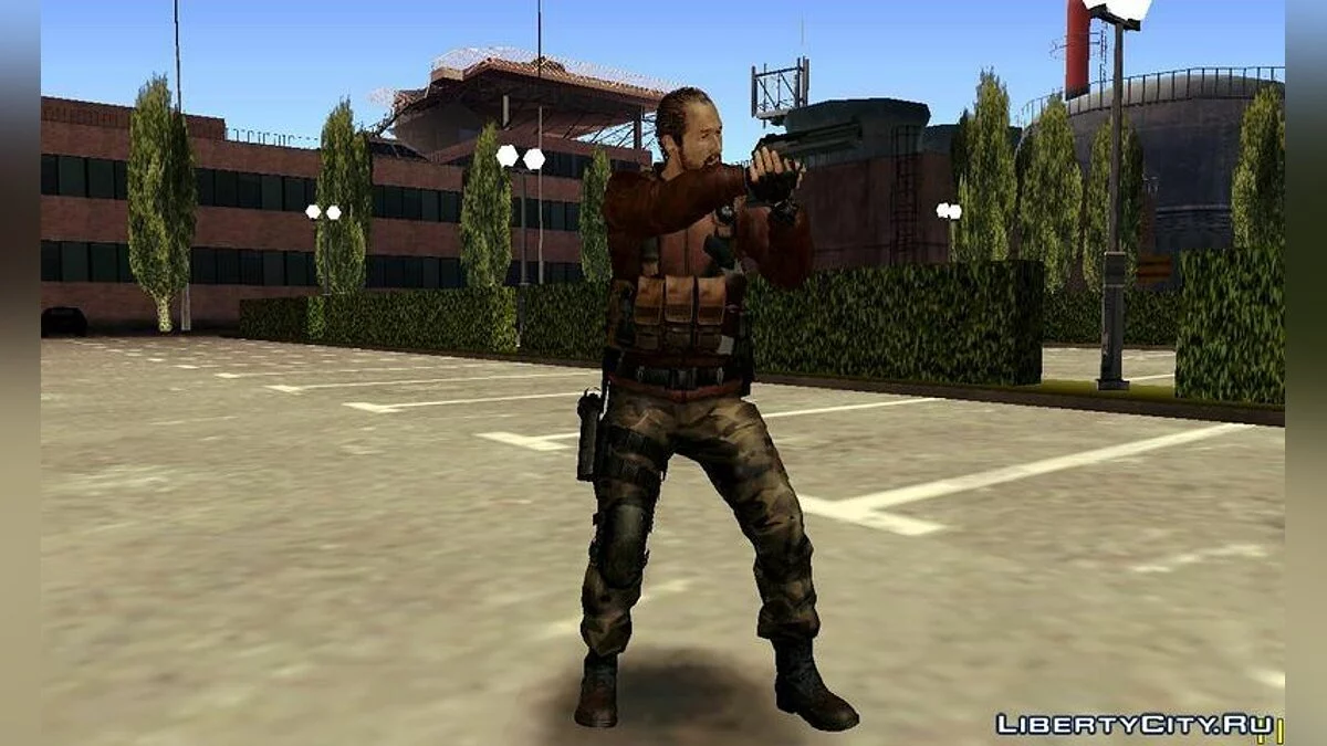 Barry Burton - Resident Evil Revelations 2 / GTA San Andreas
