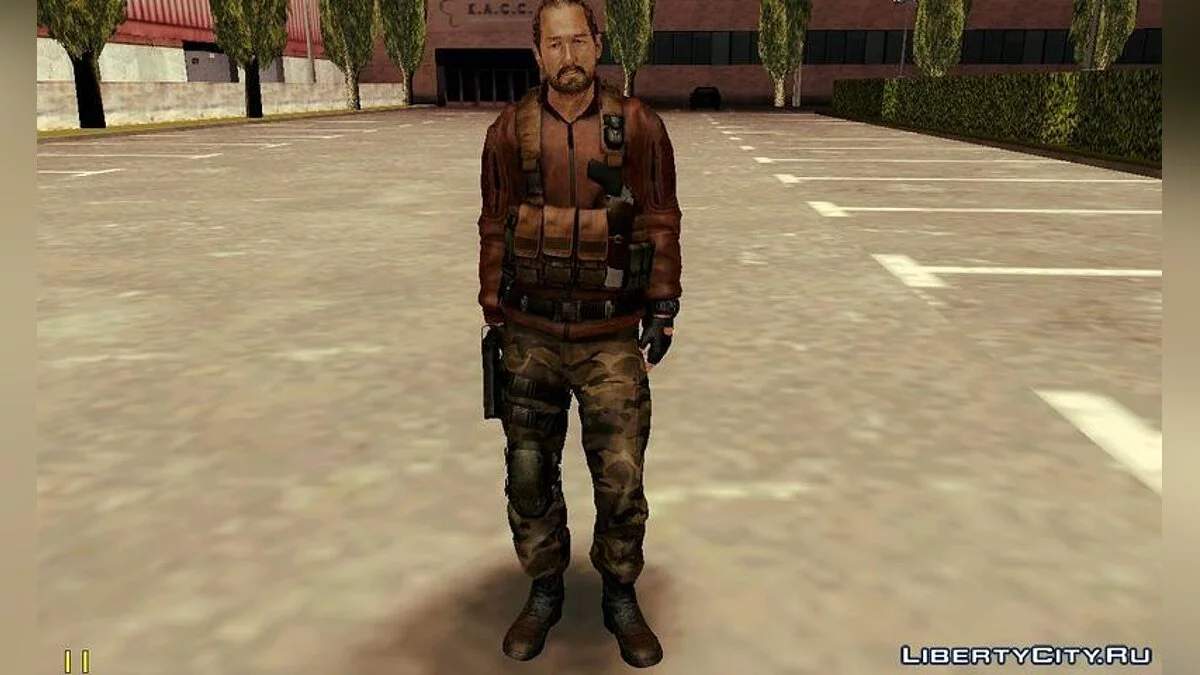 Barry Burton - Resident Evil Revelations 2 / GTA San Andreas