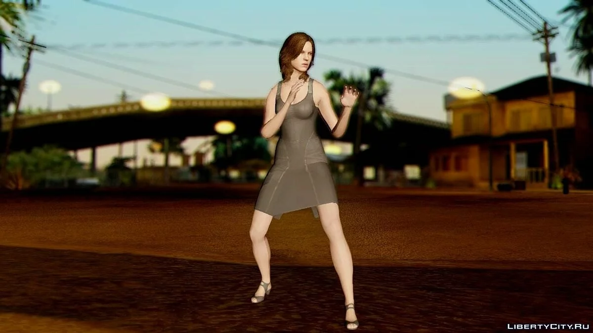 Resident Evil 6 Helena Harper Dress / GTA San Andreas