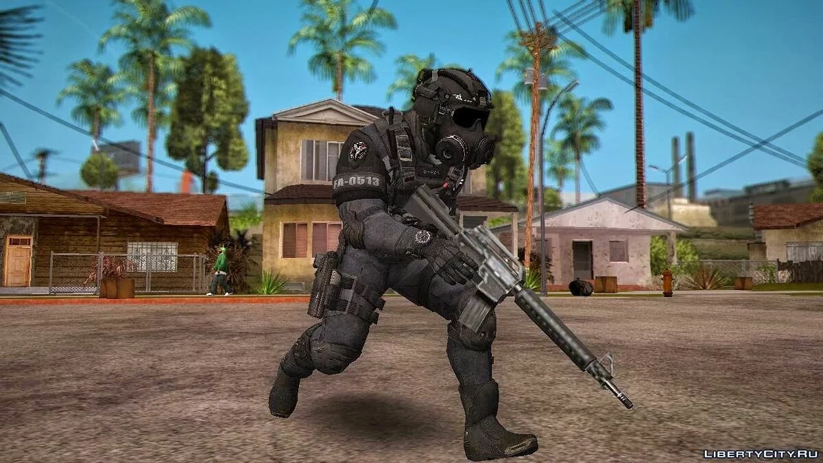 COD Ghost Elite PMC Assault / GTA San Andreas