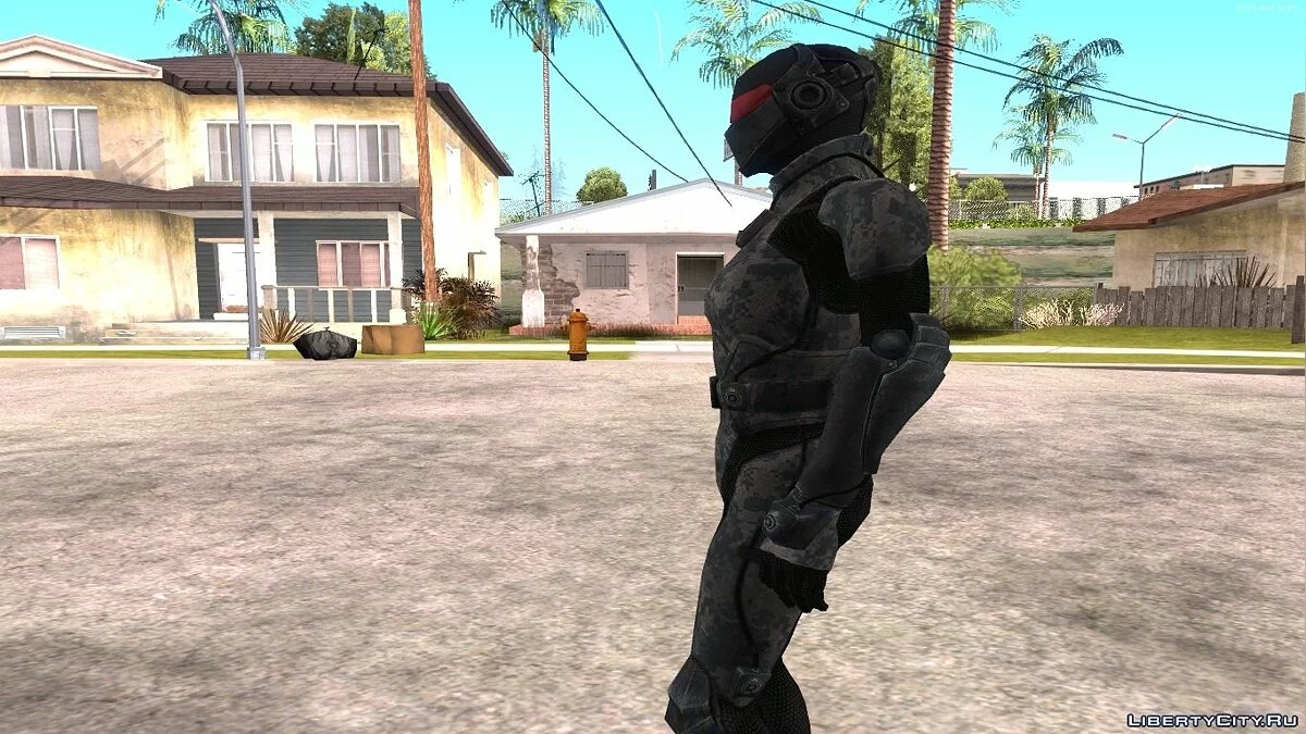 Armadura sigilosa china (Fallout 3) / GTA San Andreas
